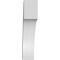Ekena Millwork 5 1/2-in. W x 20-in. D x 26-in. H Westlake Architectural Grade PVC Knee Brace BRCP055X20X26WTL - alternate 5